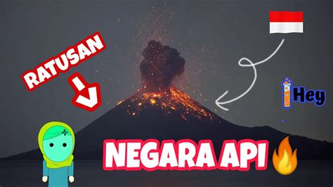 mengapa indonesia memiliki banyak gunung api